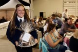 The Lemoore High School Future Farmers of America chapter earned $6,000 during the ag dinner's dessert auction.